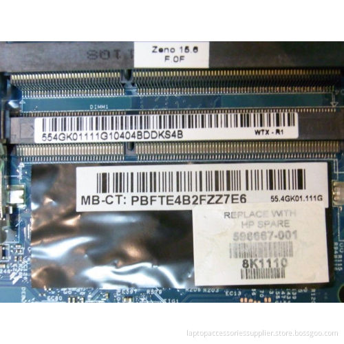 Hp 598667 - 001 Socket S1 Intel Chipset Laptop Motherboards 4520s
